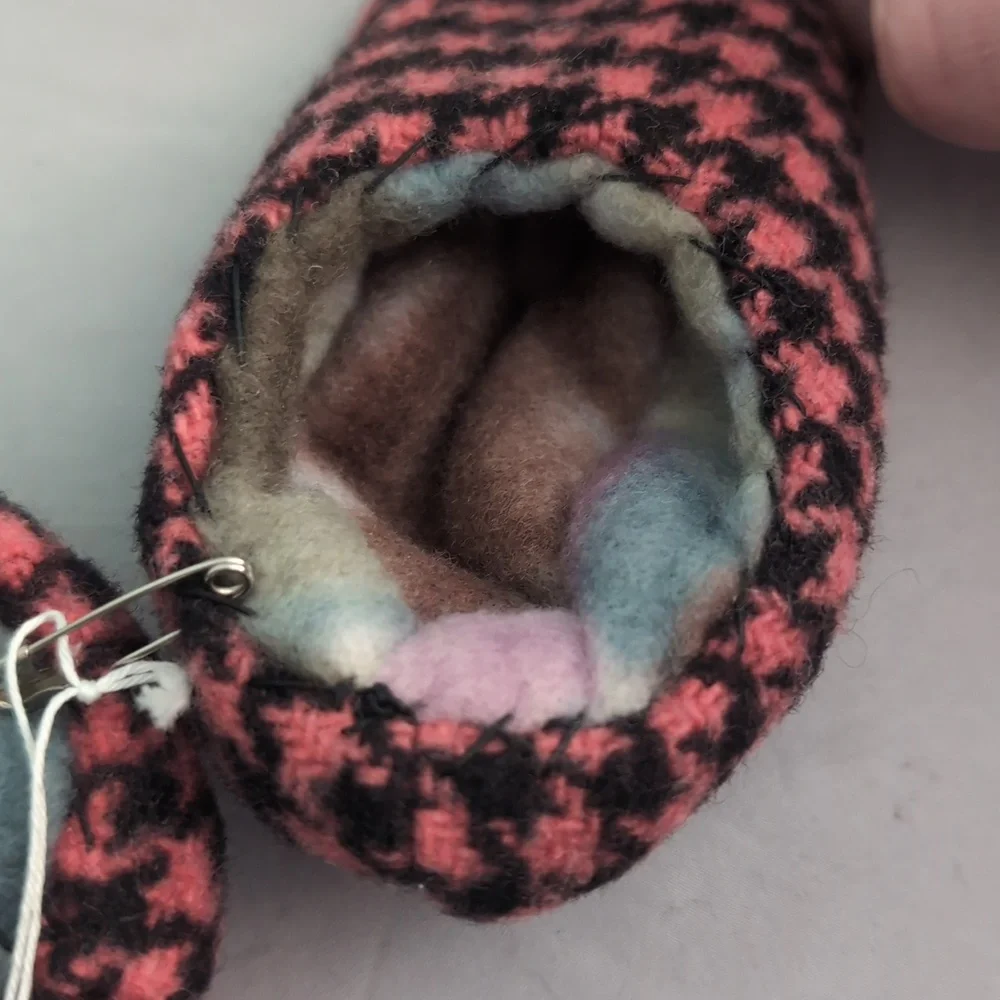Handmade 6/9 Months Baby Girl Slippers